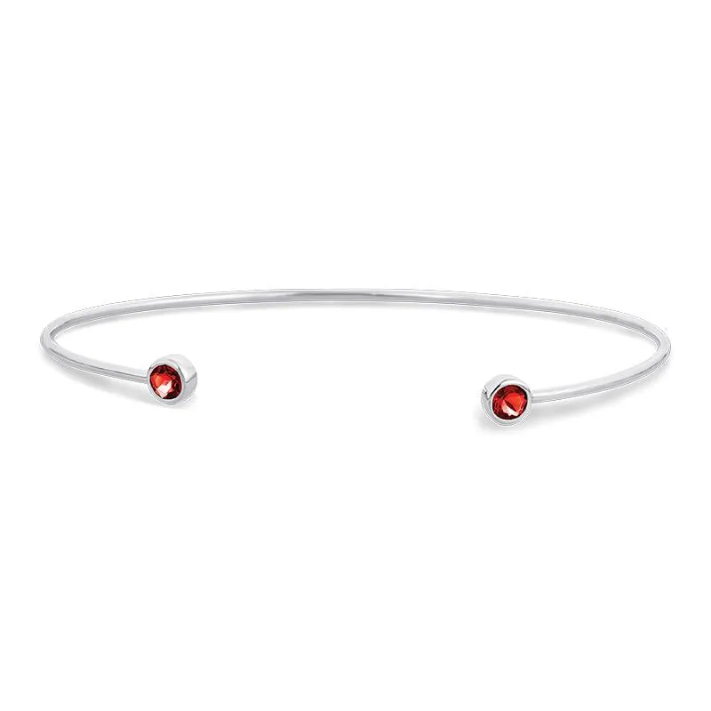 0.96CT, Garnet Bracelet (BC163BAGR)