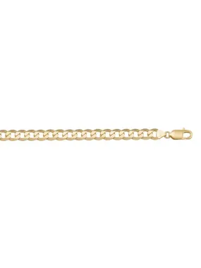 10K Yellow Gold 5.8MM 8" Open Link Bracelet