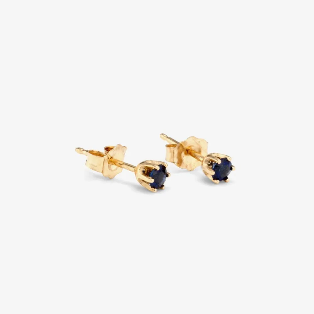 6 Prong Gemstone Studs (.20ct)