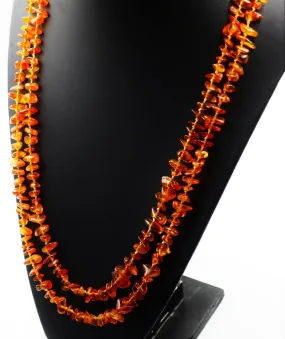 Amber Long Length Necklace