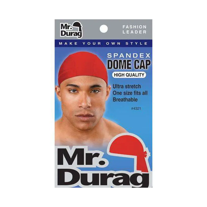 ANNIE MR. DURAG Spandex Dome Cap [ASSORTED COLOR] #04321