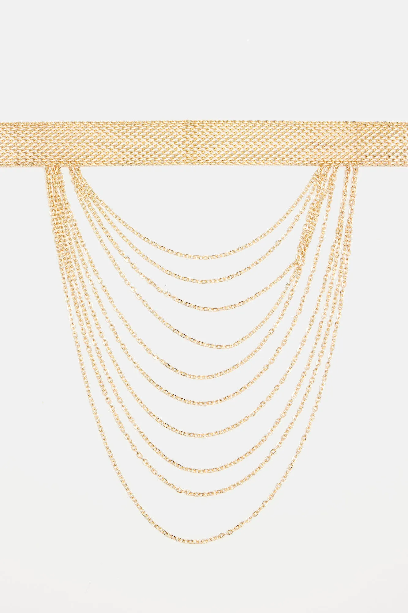 Appealing Look Choker - Gold