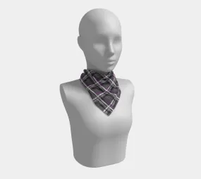 Asexual Plaid Square Scarf