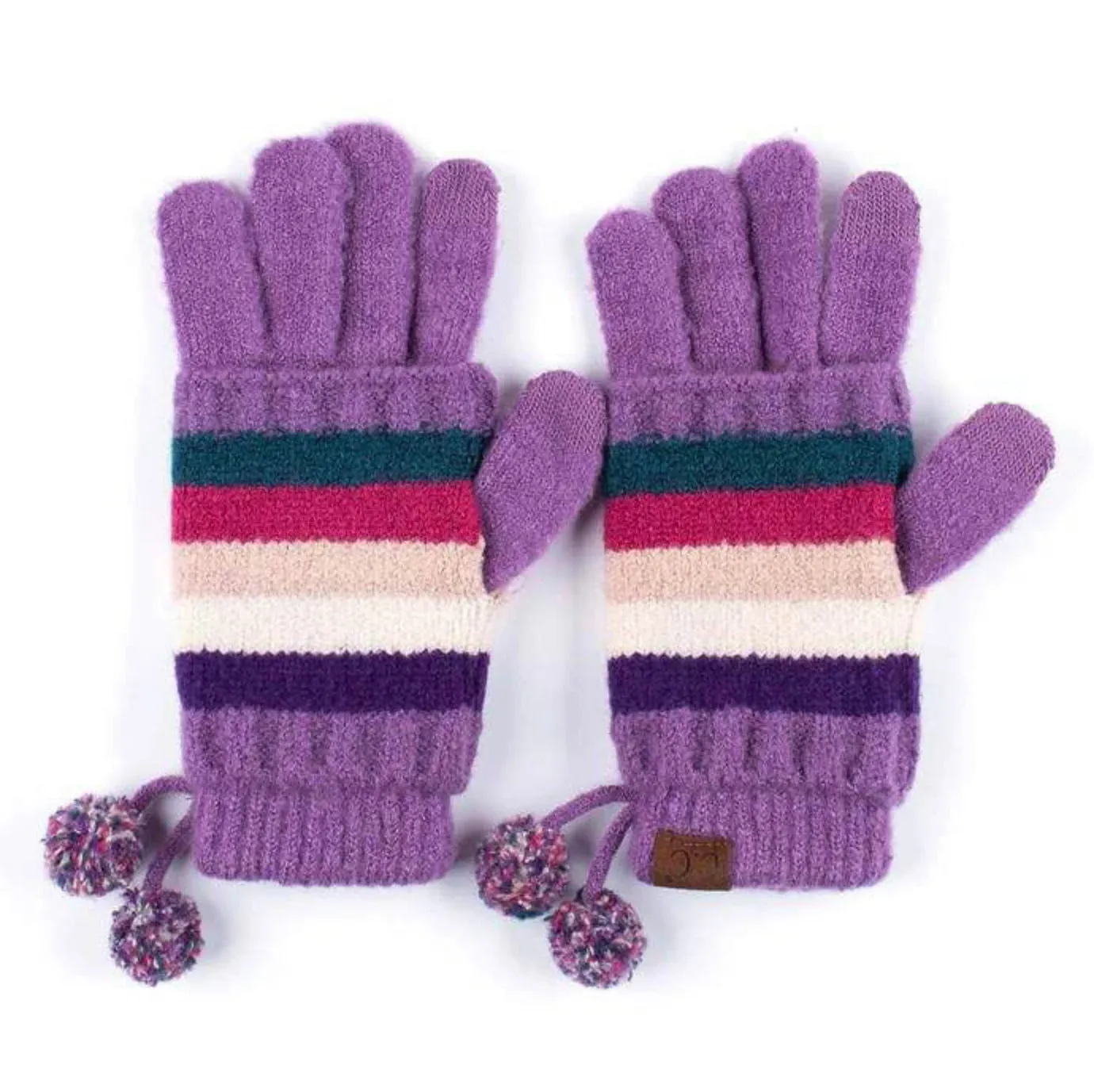 Authentic CC Multi Striped Ribbed Collection Hat, Scarf and Gloves (all sold separately)