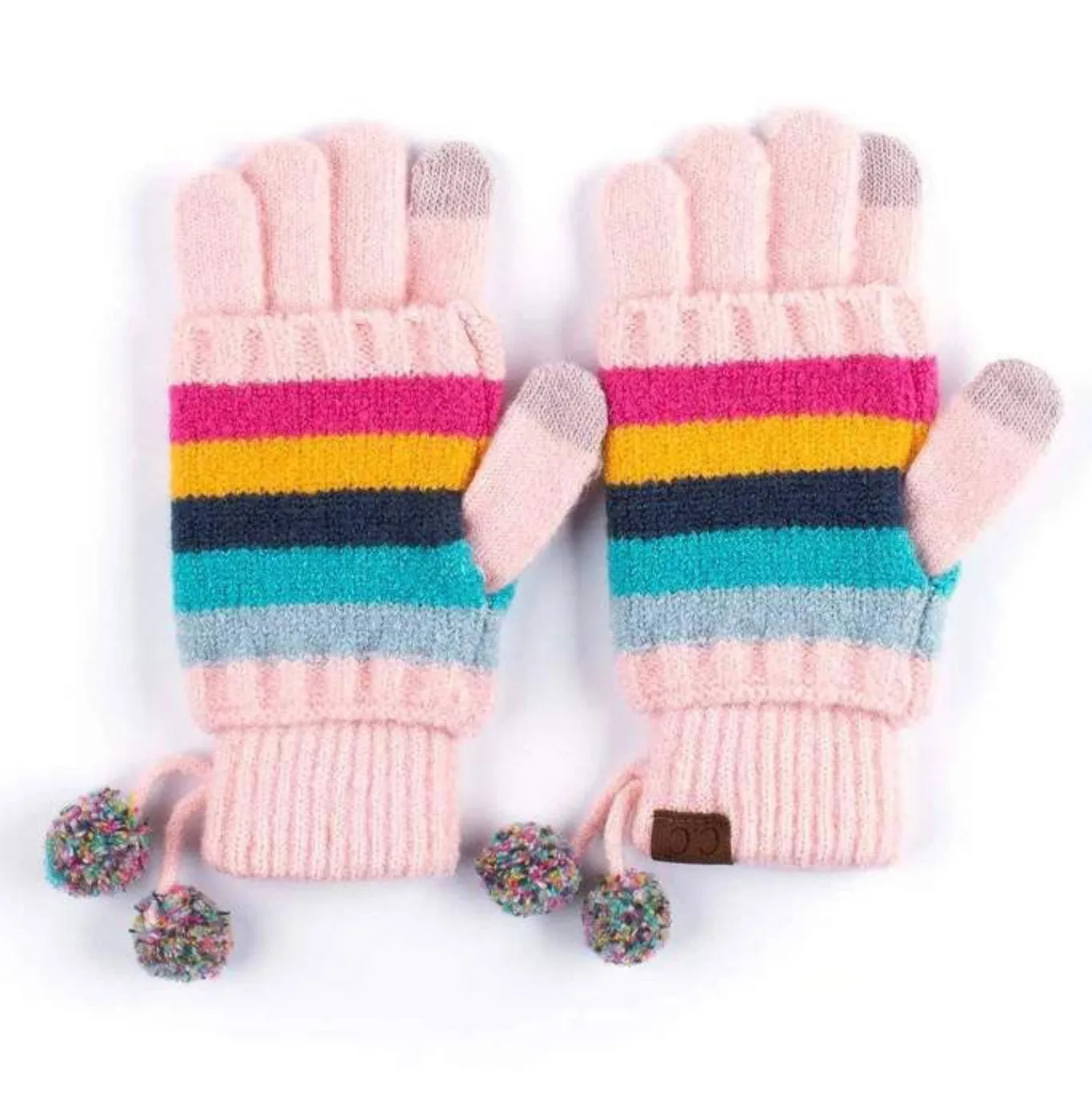 Authentic CC Multi Striped Ribbed Collection Hat, Scarf and Gloves (all sold separately)