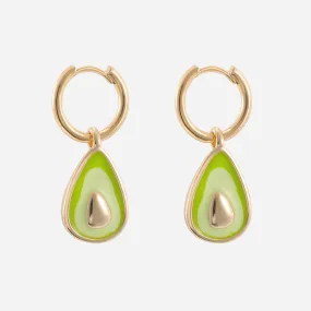 Avocado Dangle Earrings