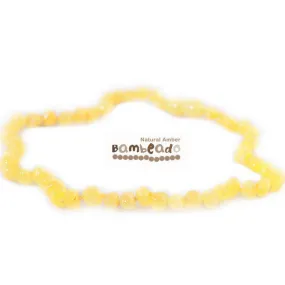 Bambeado Child Necklace Bud 37cm-Butterscotch