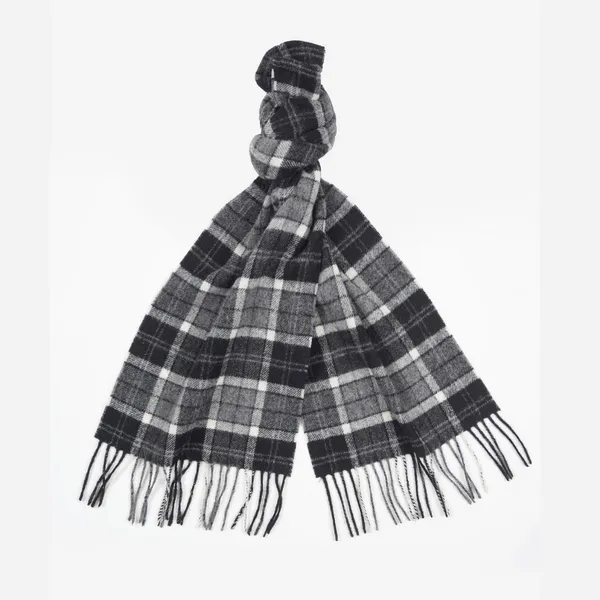 Barbour Lambswool Scarf - Naval Tartan