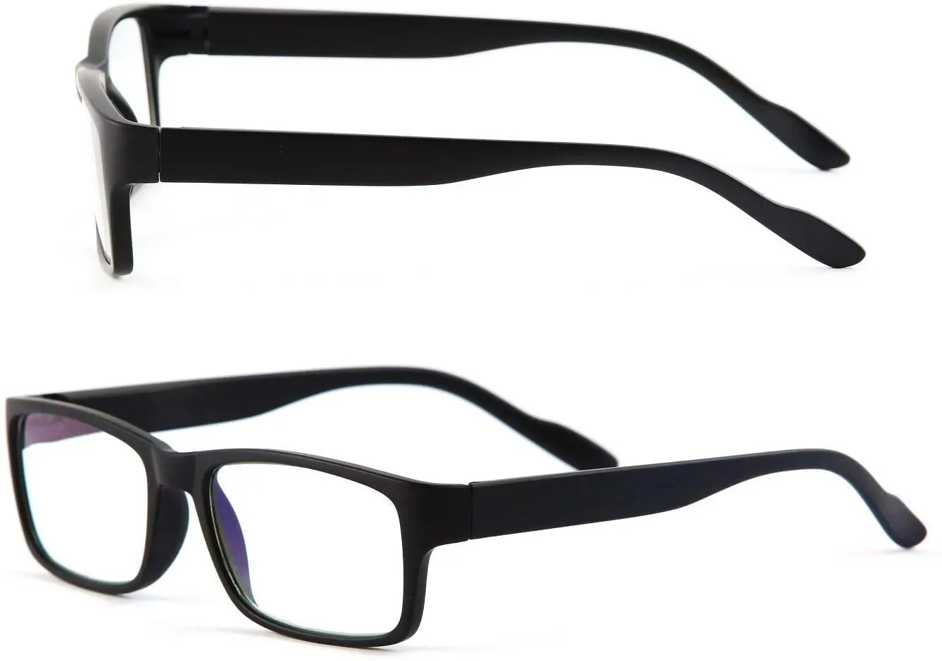 Blue-Light-Blocking-Reading-Glasses-Black-0-25-Magnification-Computer-Glasses