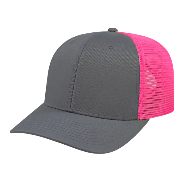 Cap America i8502 Flexfit 110 Premium Trucker Mesh Back Cap - Blank