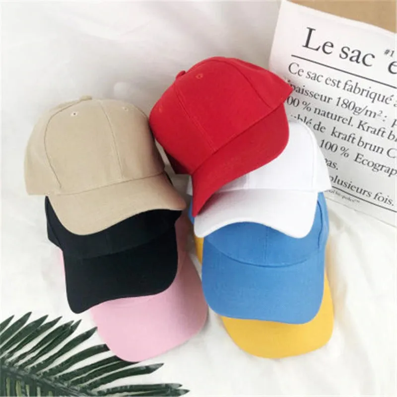 Casual Plain Mesh Baseball Adjustable Snapback Cap