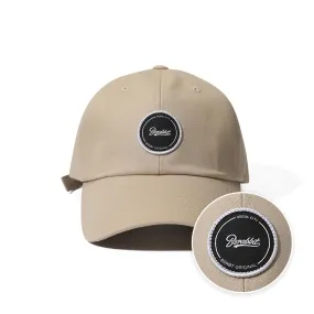 CIRCLE WAPPEN CAP BEIGE