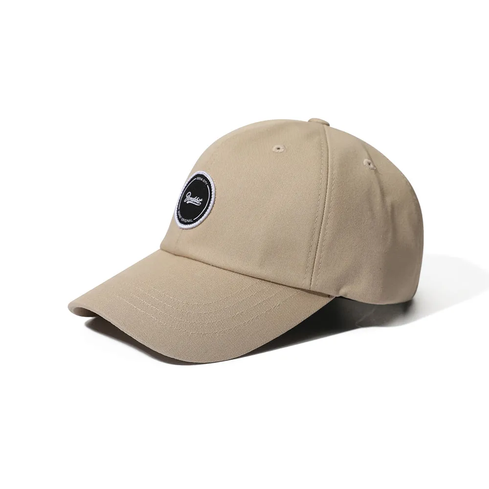 CIRCLE WAPPEN CAP BEIGE