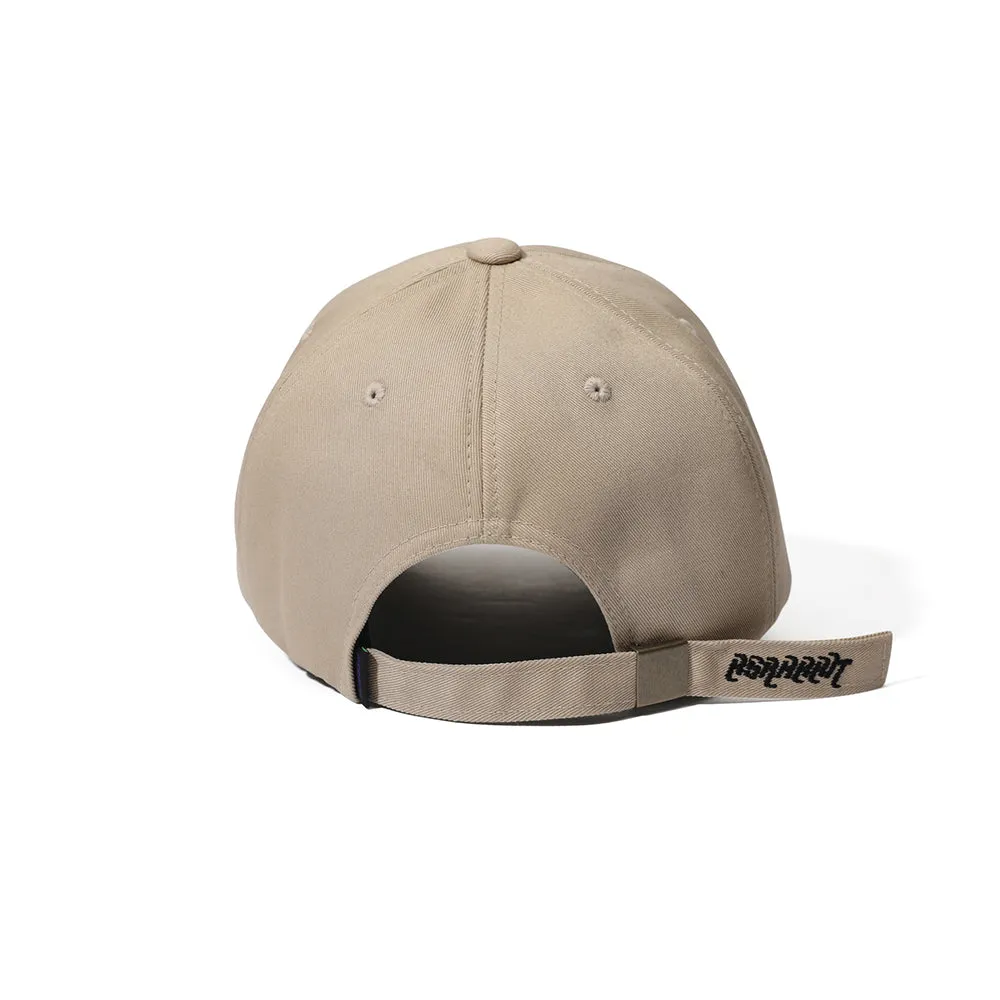 CIRCLE WAPPEN CAP BEIGE