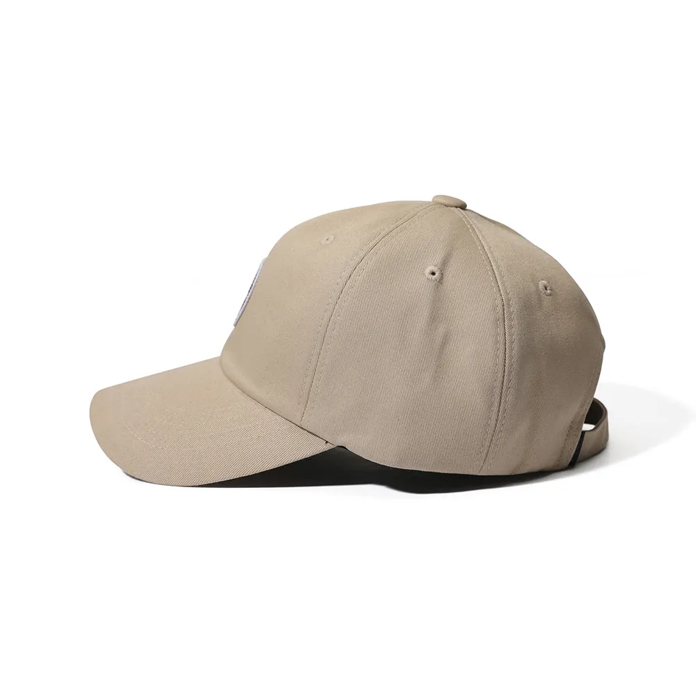 CIRCLE WAPPEN CAP BEIGE