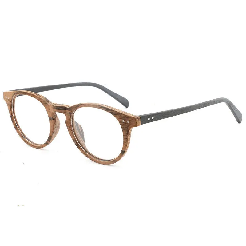 Cubojue Unisex Full Rim Oval Acetate Reading Glasses 48021