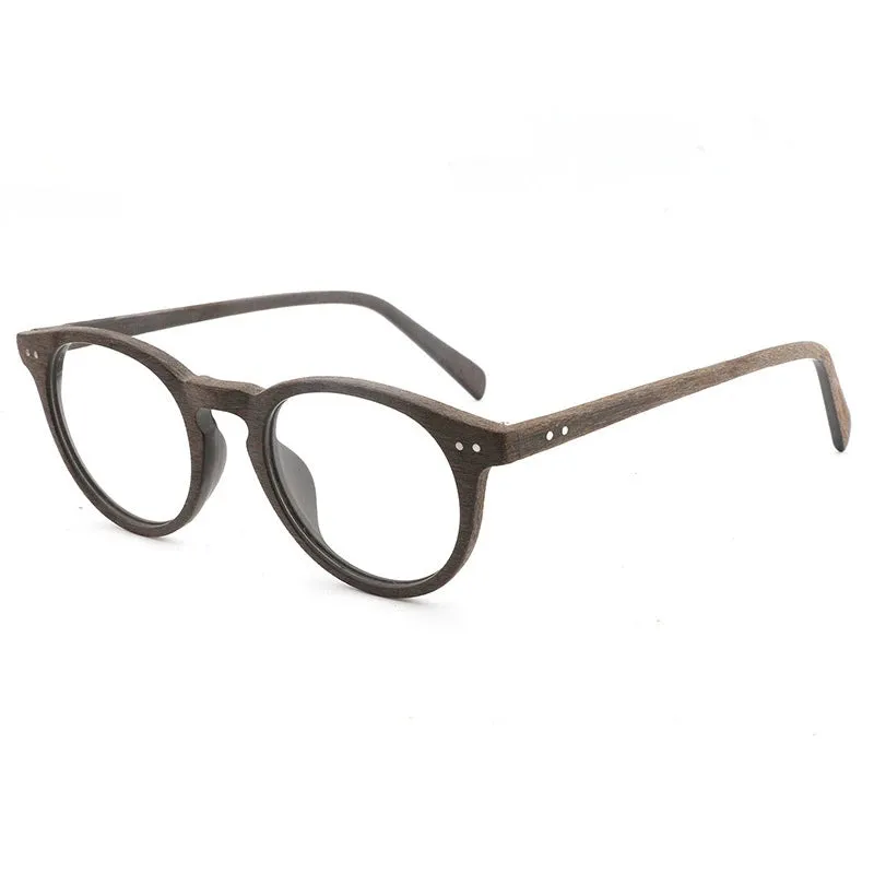 Cubojue Unisex Full Rim Oval Acetate Reading Glasses 48021