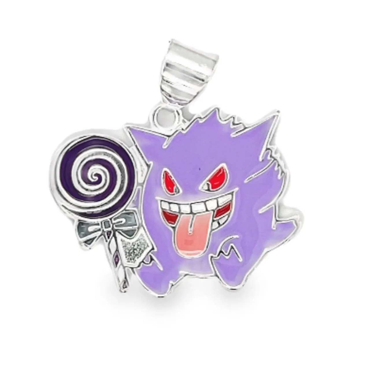 D1768 Purple Ghost Pendant