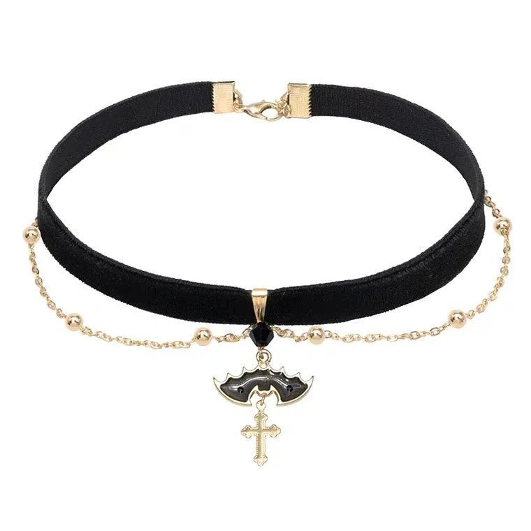 DARK FASHION SWEET AND COOL CHOKER BY70084