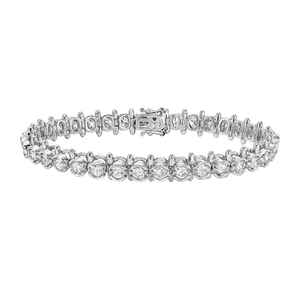 Diamond Bezel Tennis Bracelet