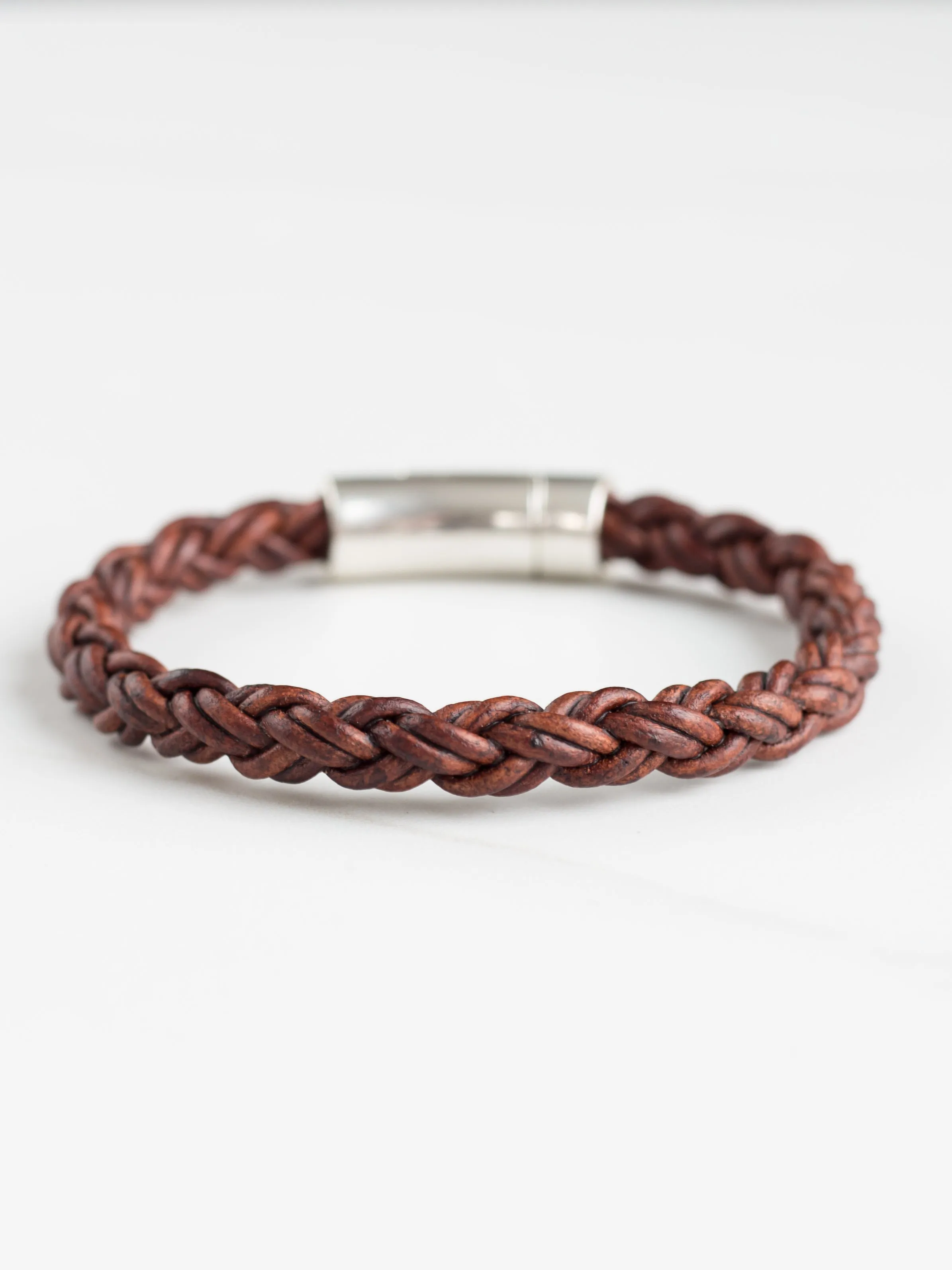 Distressed Braided Bracelet