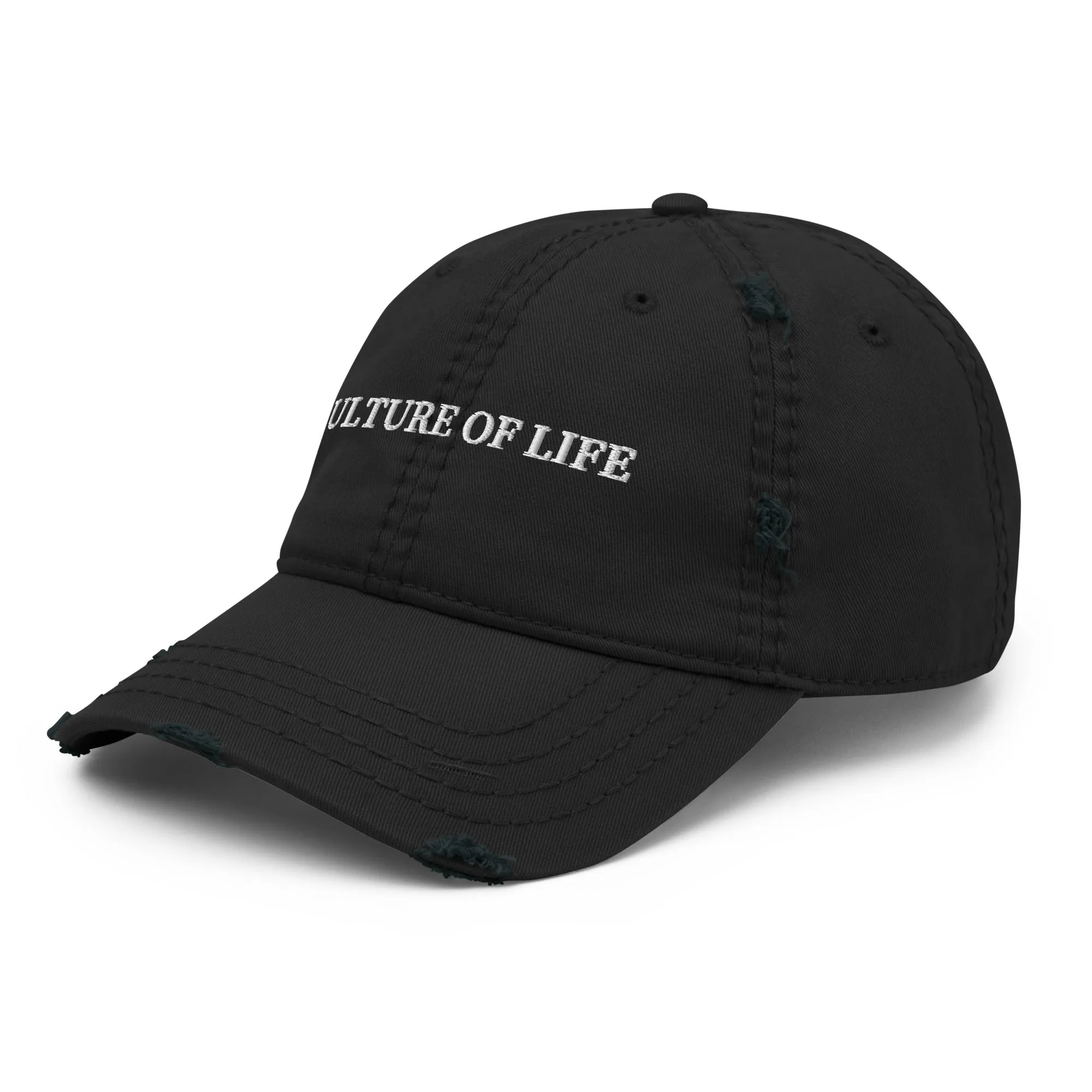 Distressed Culture of Life Hat