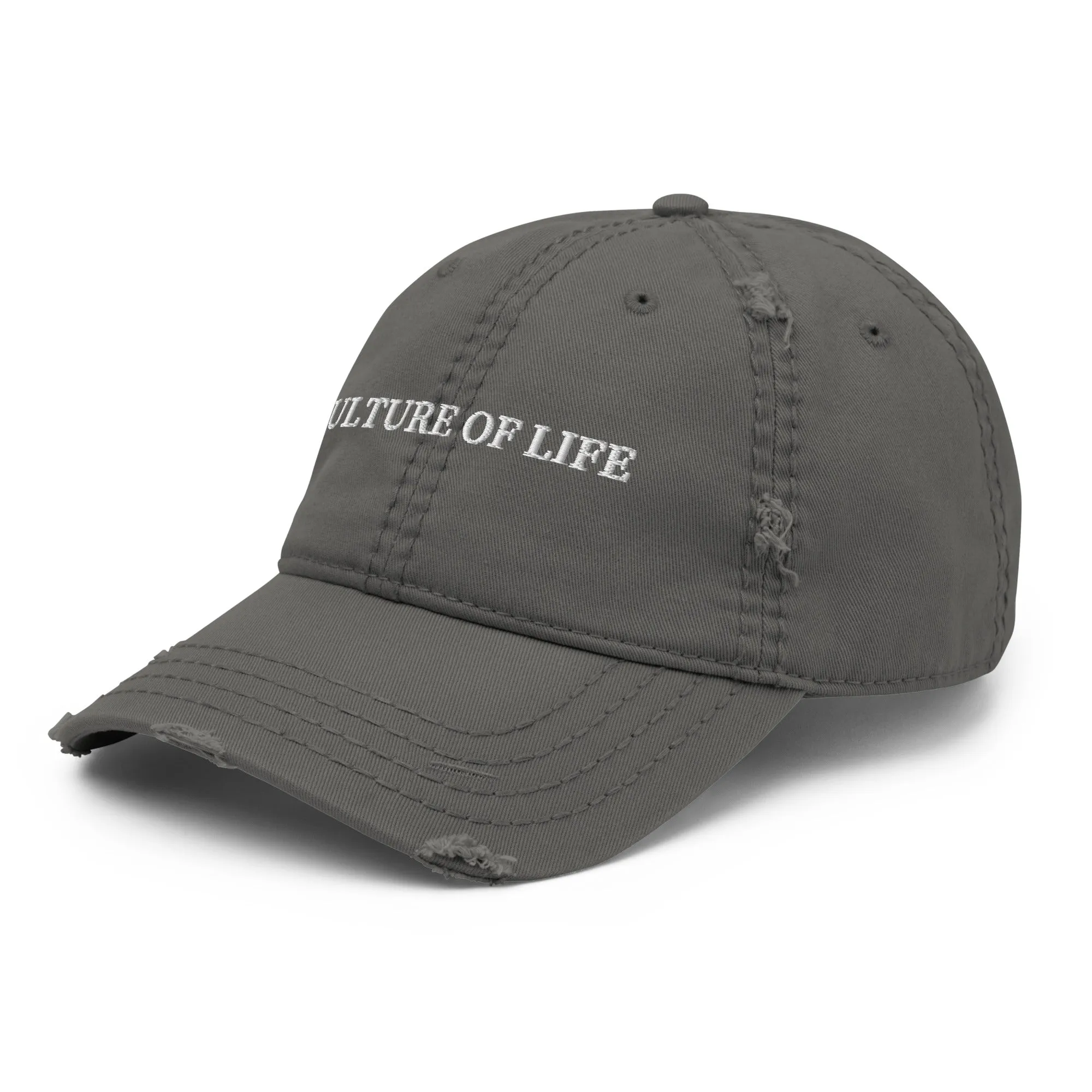 Distressed Culture of Life Hat