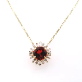 Dolly AA Quality Mozambique Garnet Necklace