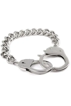 Echt etNox Chained and Locked Handcuff Bracelet