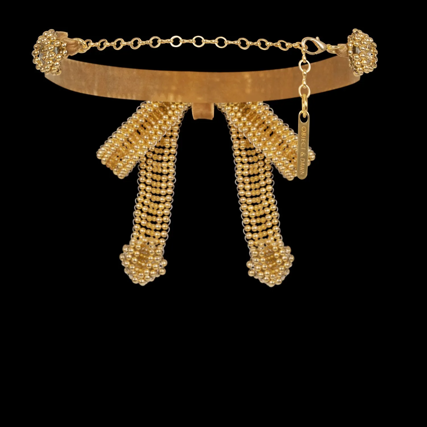 Gold Amaya Modular Bow Choker