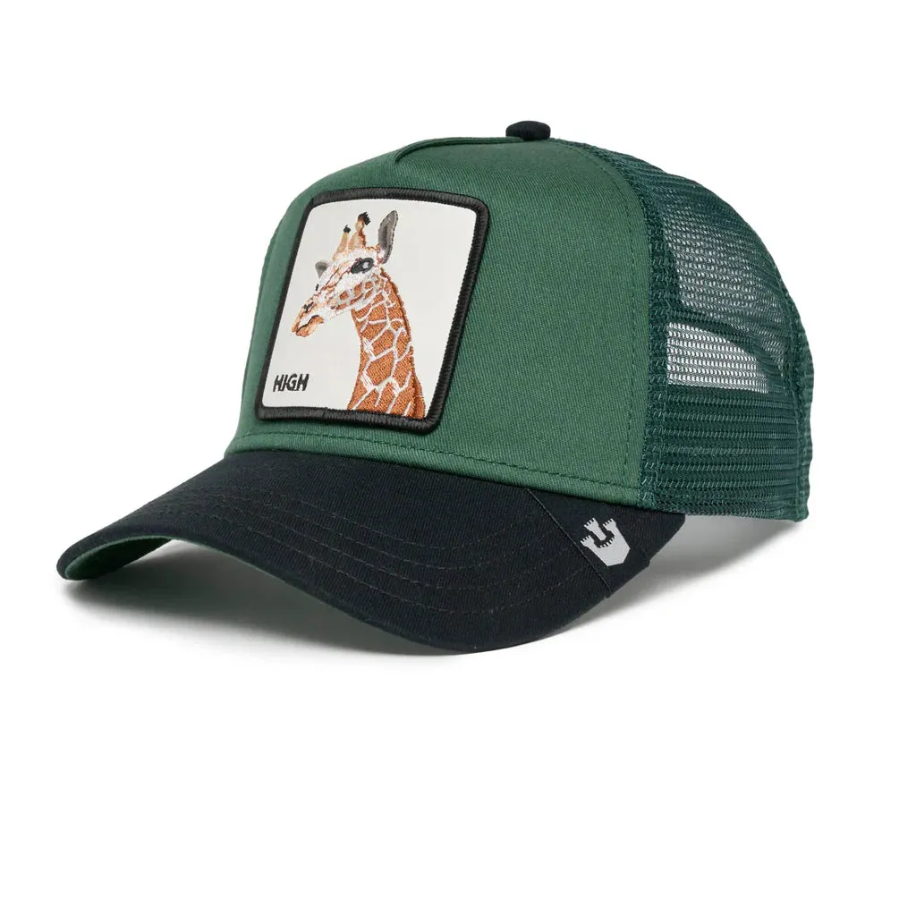 Goorin Bros - Animal Trucker Cap - Giraffe - High - Forest Green