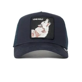 Goorin Bros - Animal Trucker Cap - Lone Wolf - Navy