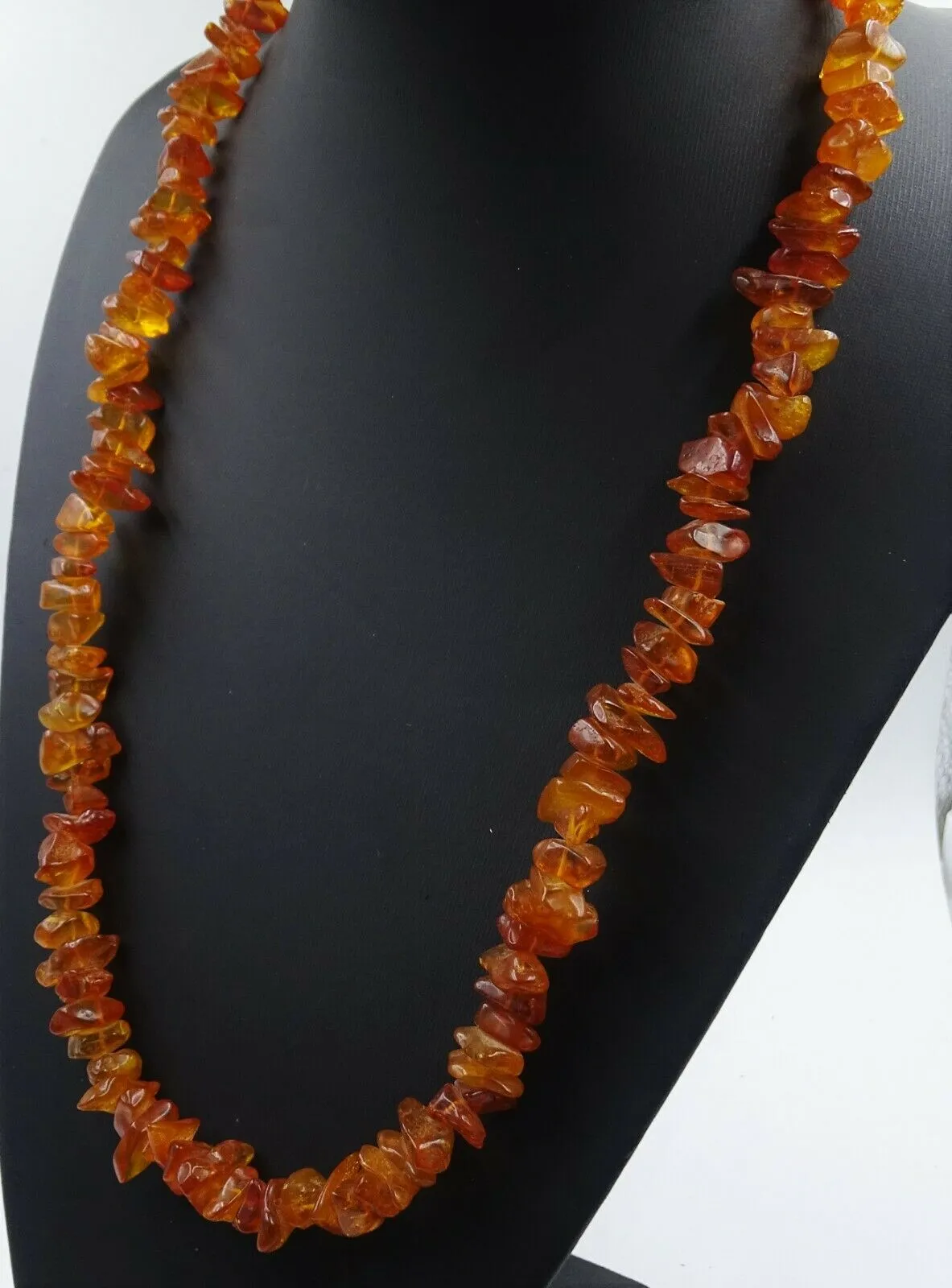 Gorgeous Natural AMBER Strand Necklace