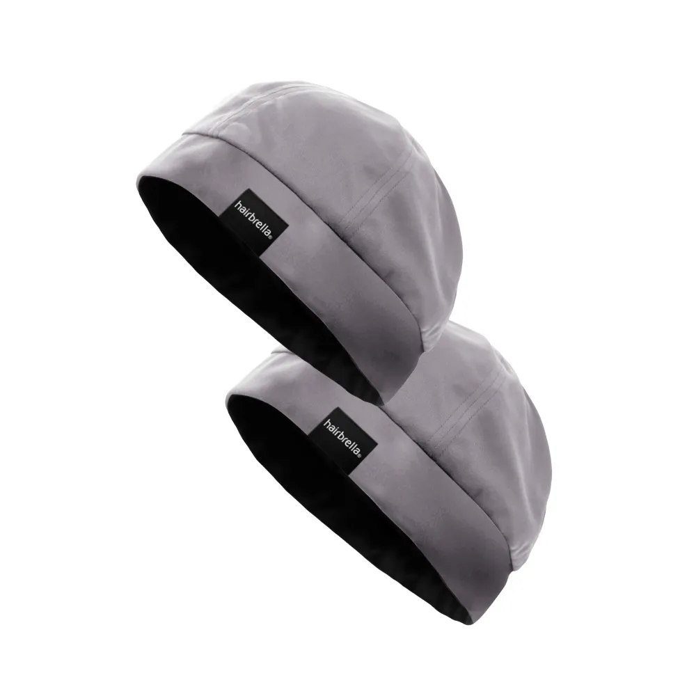 Hairbrella Unisex Satin-Lined Sleep Cap Bundle (2)