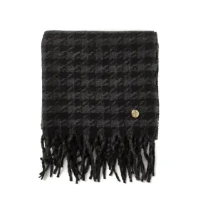 Holland Cooper Chelsea Scarf - Grey Houndstooth