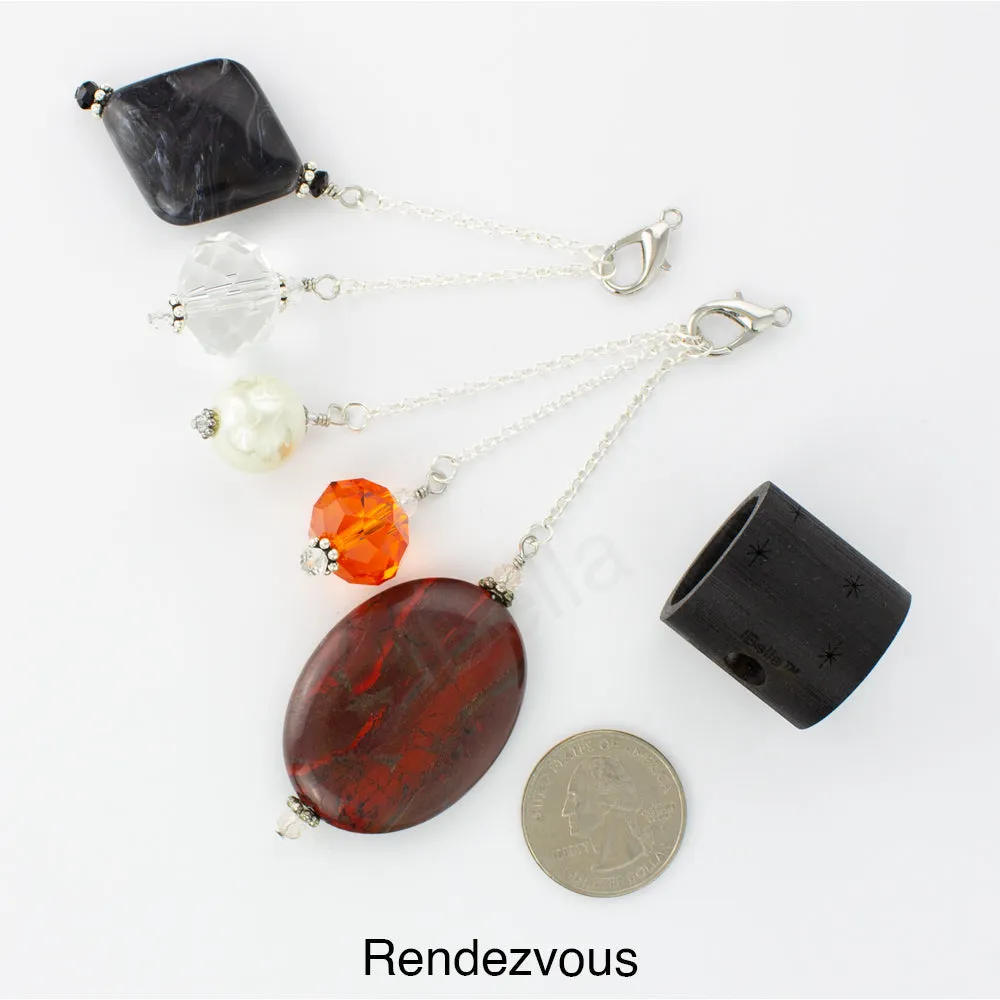 iBella® Scarf Slide Jewelry Set - Rendezvous