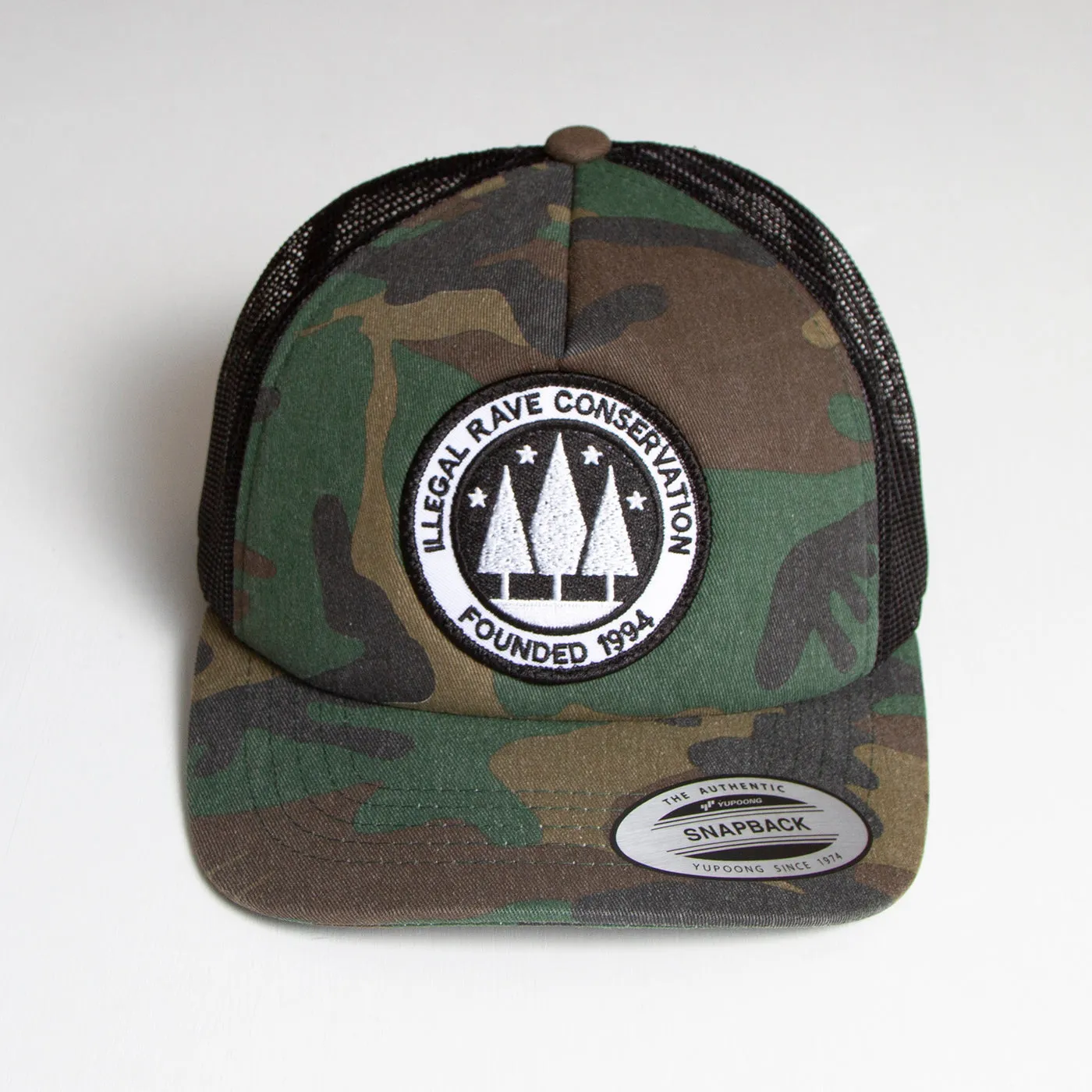 Illegal Rave - Trucker Cap - Camo