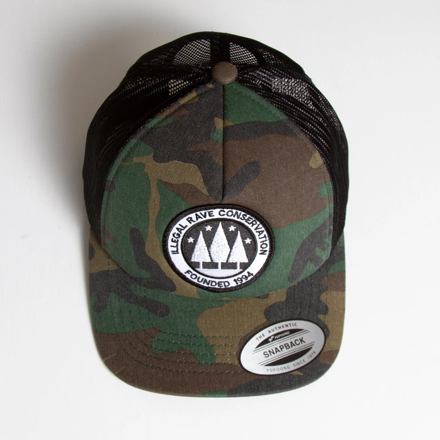 Illegal Rave - Trucker Cap - Camo