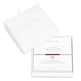 Katie Loxton A Little: January Birthstone Bracelet