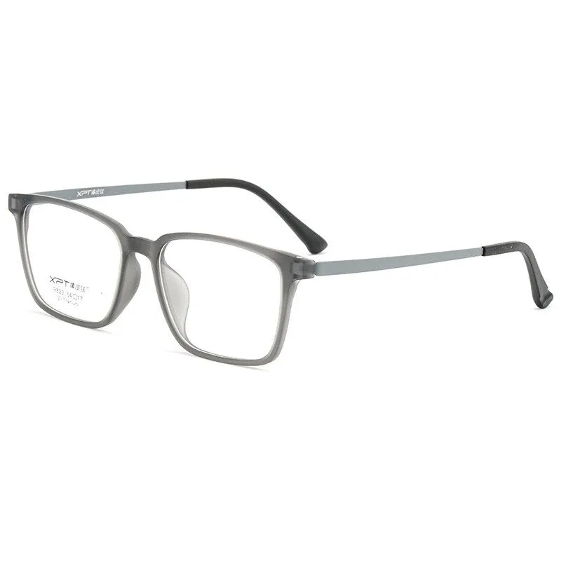 KatKani Unisex Full Rim Square Tr 90 Titanium Reading Glasses Anti Blue Light K9822