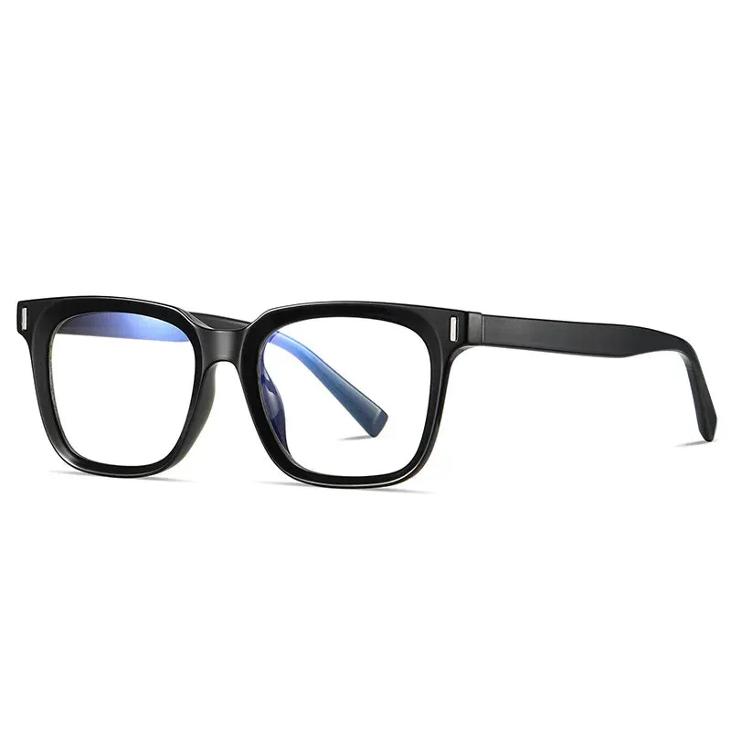 Kocolior Unisex Full Rim Square Acetate Hyperopic Reading Glasses 2091