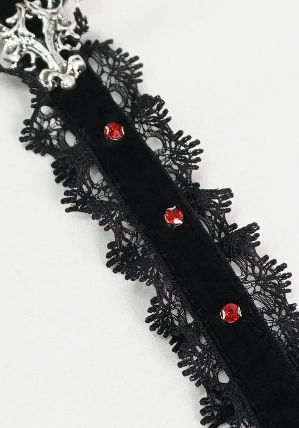 Lace Velvet Pendant | CHOKER