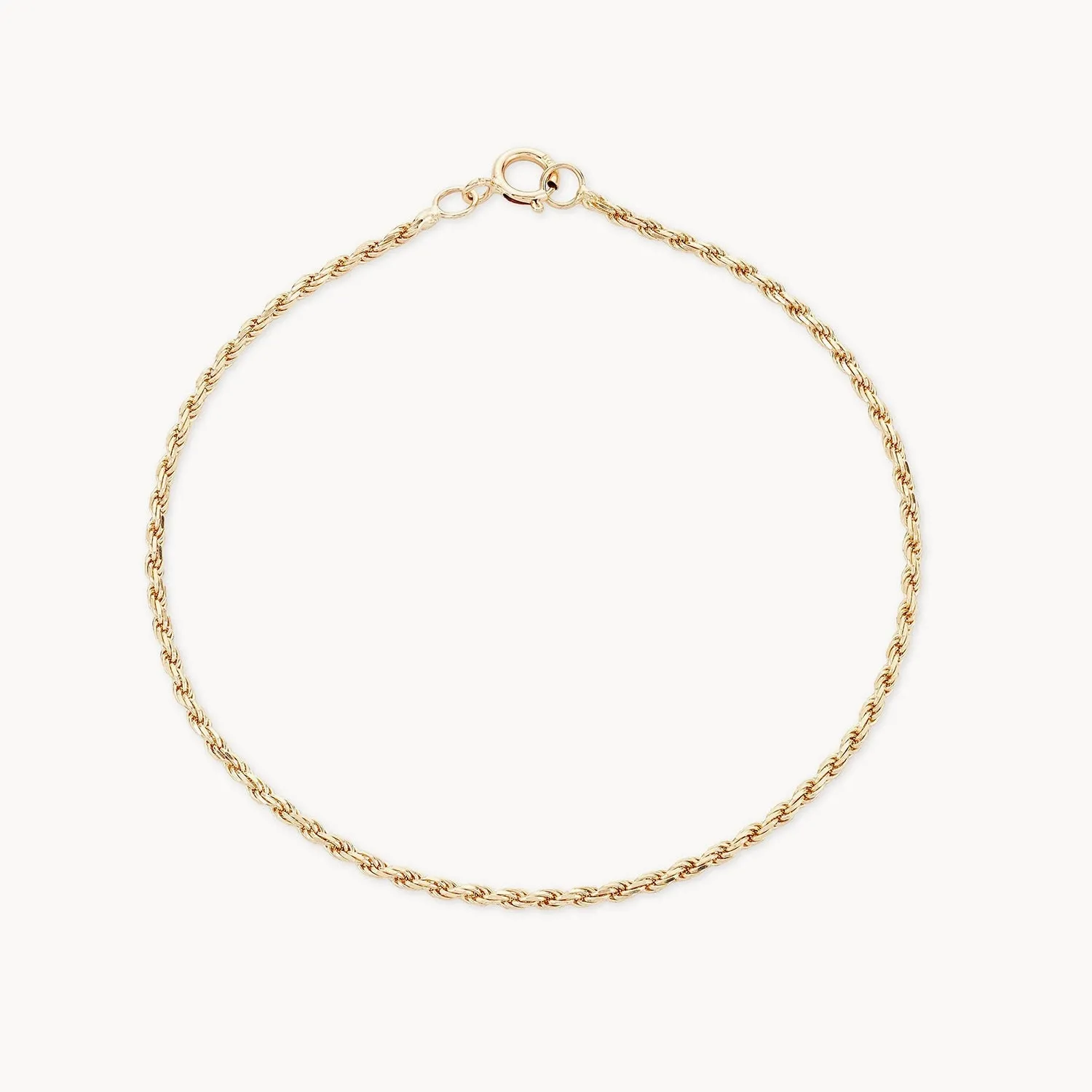 Lasso bracelet - 14k yellow gold