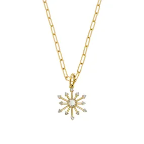 Leena 0.49Ct Diamond Pendant Only in 18k Yellow Gold