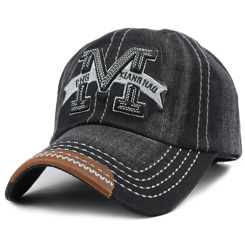 M Embroid Baseball Cap