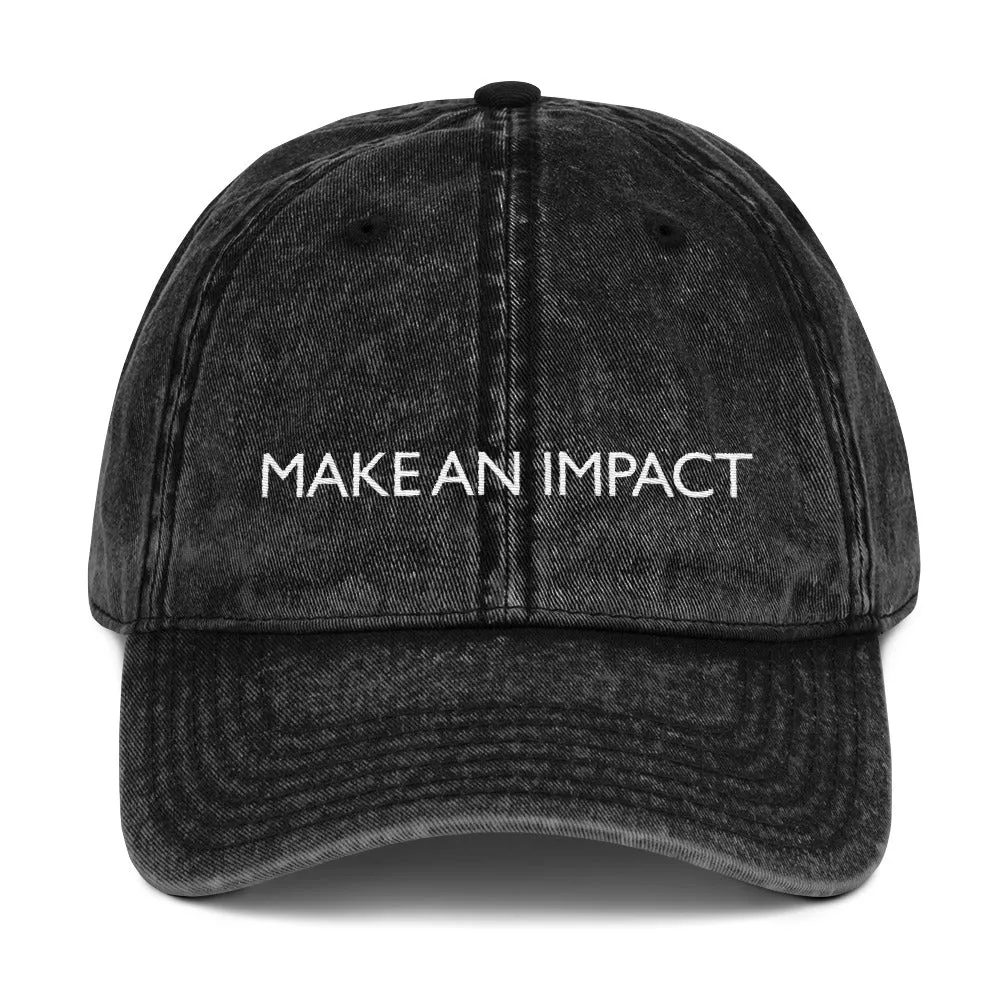 Make an Impact Vintage Cap