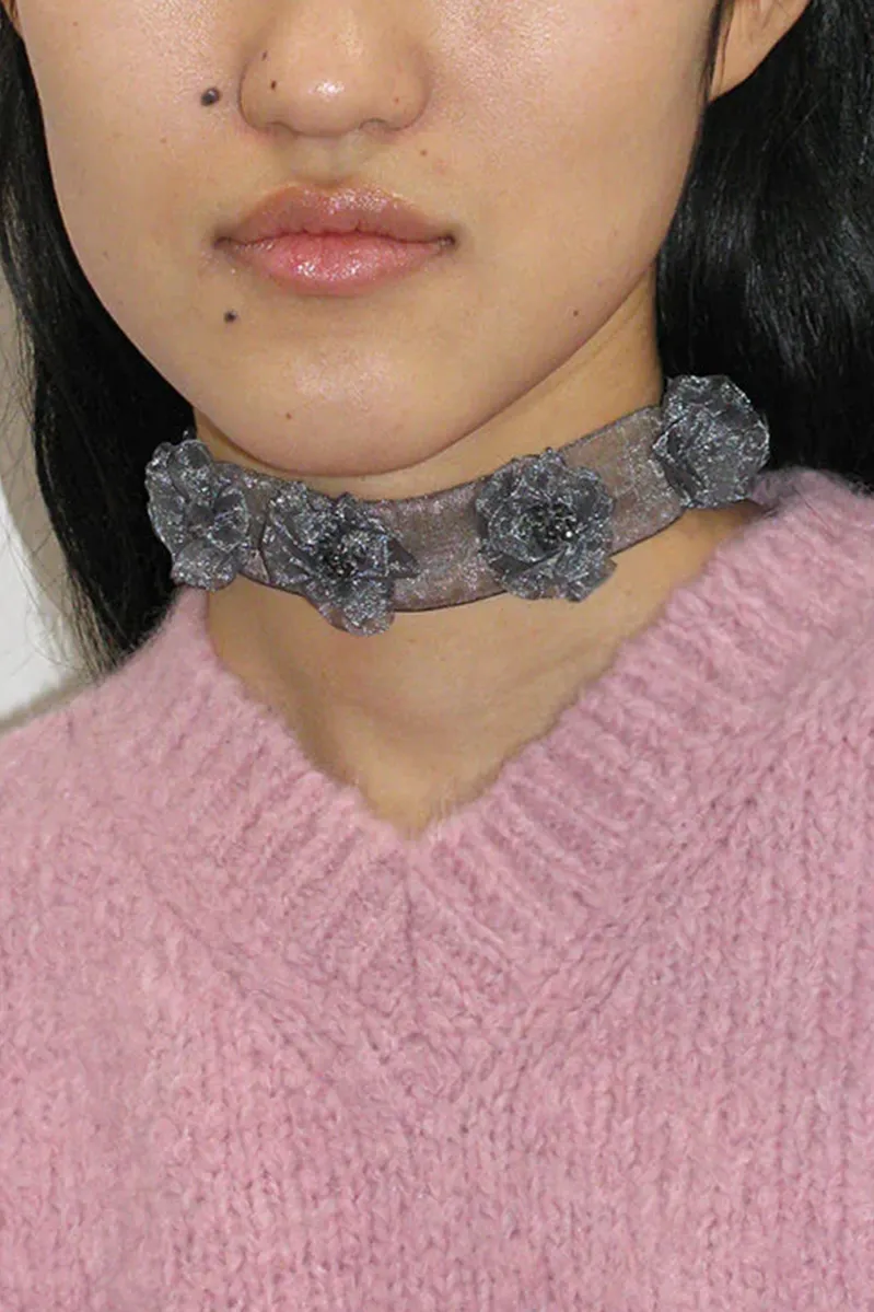 Marylou Choker - Dark Grey