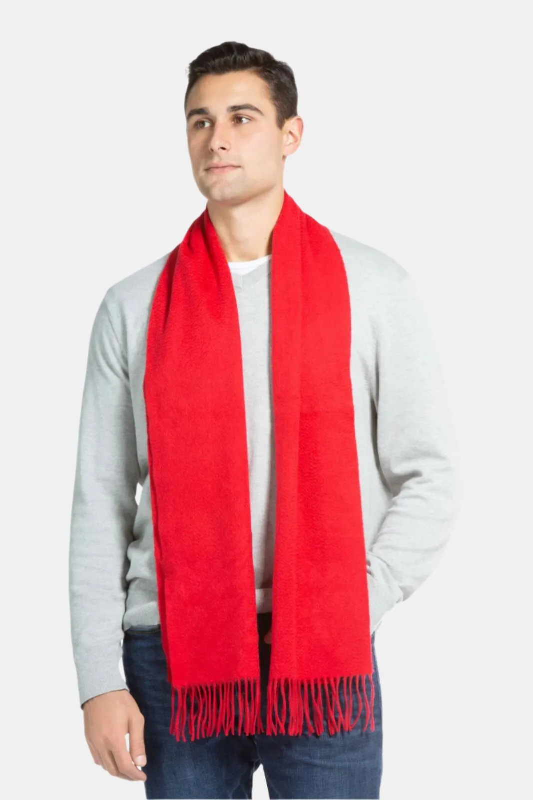 Men's Classic 100% Pure Cashmere Scarf