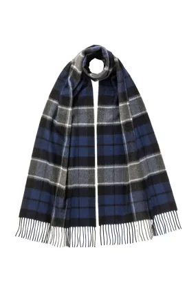 Mentieth Tartan Wide Cashmere Scarf