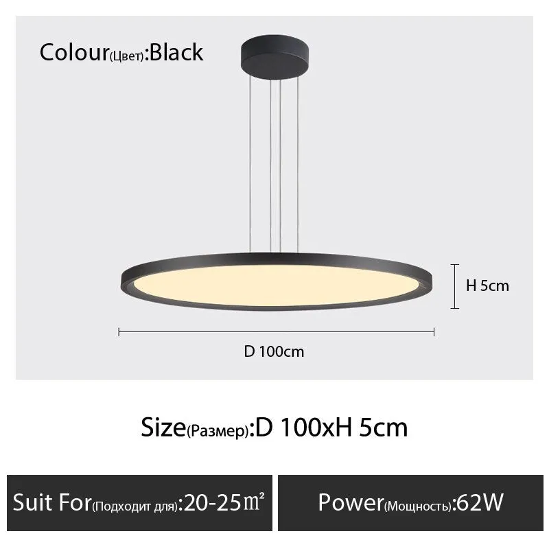 Modern minimalist led dining room light Nordic designer dining room chandelier single-head minimalist book room office lighting